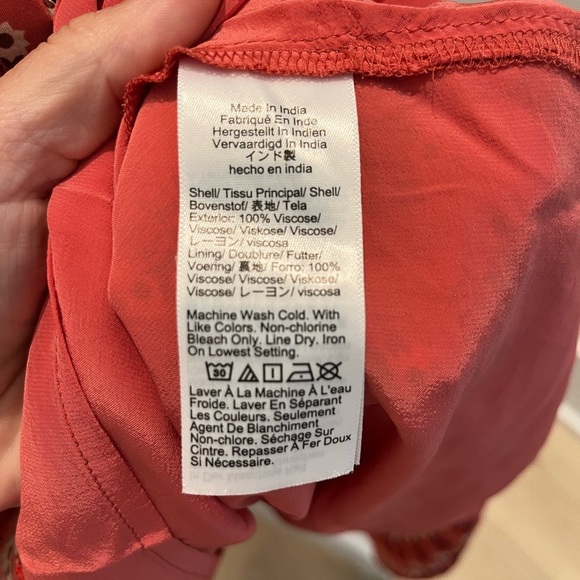 J. Crew Hyacinth dress in block-print crepe de chine A-line NEW XS $148 floral - Picture 8 of 14